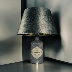Ginlampe, Flaschenlampe, Gin-Flaschenlampe, Beleuchtung