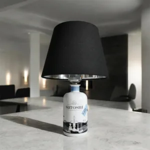 Ginlampe, Flaschenlampe, Gin-Flaschenlampe, Beleuchtung