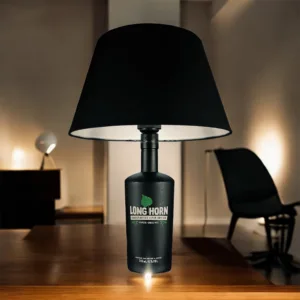 Ginlampe, Flaschenlampe, Gin-Flaschenlampe, Beleuchtung